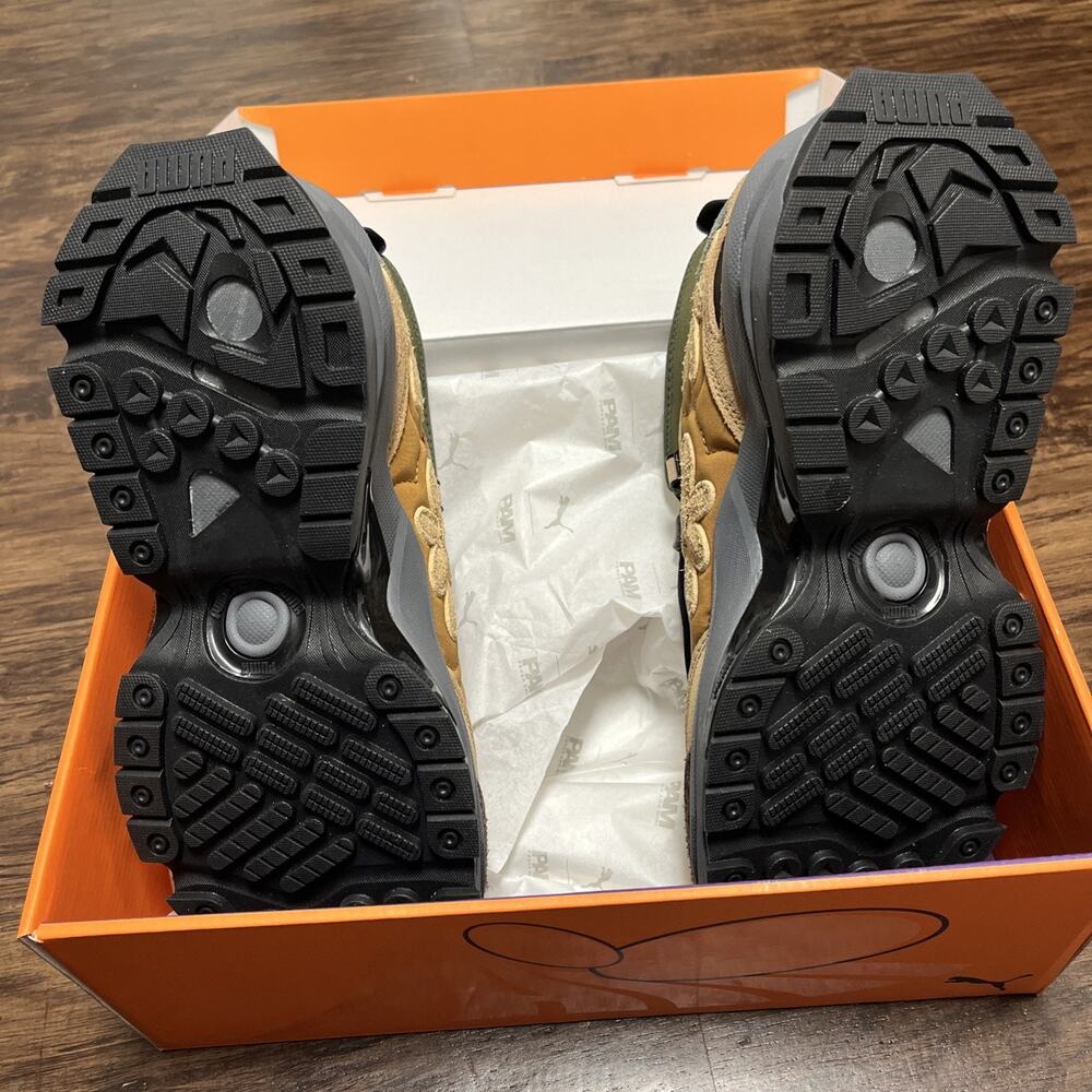 Size 10- PUMA Men’s Nano Pam Perks & Mini Mid BIO/VERSE Brown Hiking 387037 - Picture 10 of 11